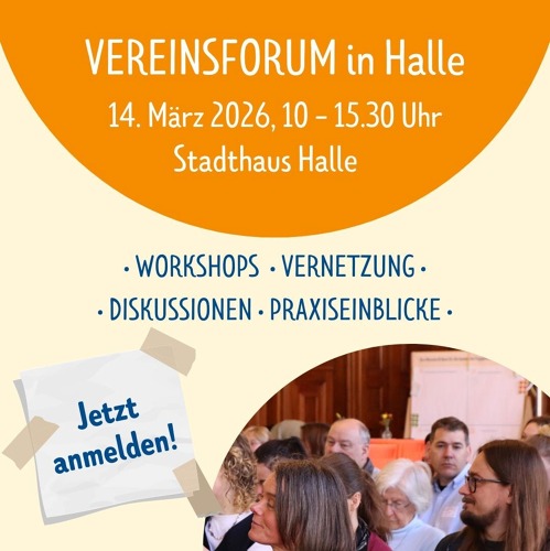 Vereinsforum Halle 2026